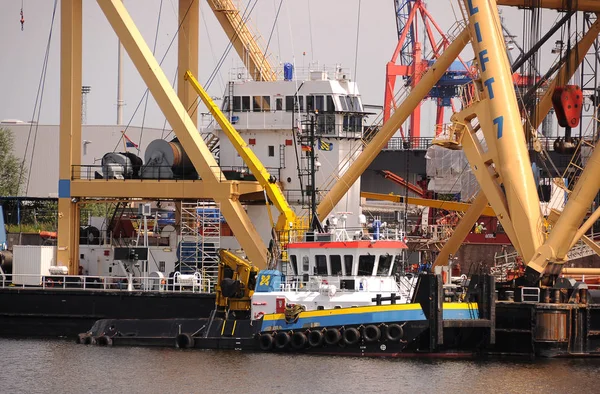 Malerischer Blick Auf Den Schönen Hafen — Stockfoto