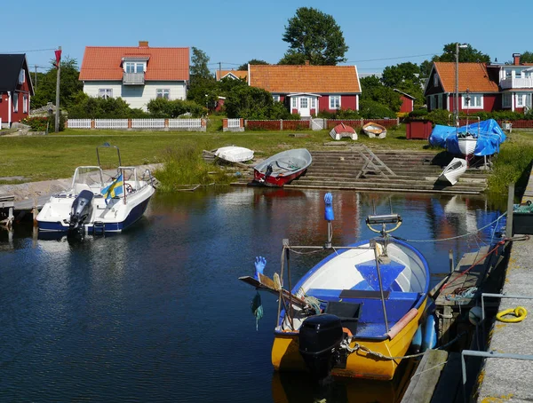Vacker Utsikt Över Vackra Hamnen — Stockfoto