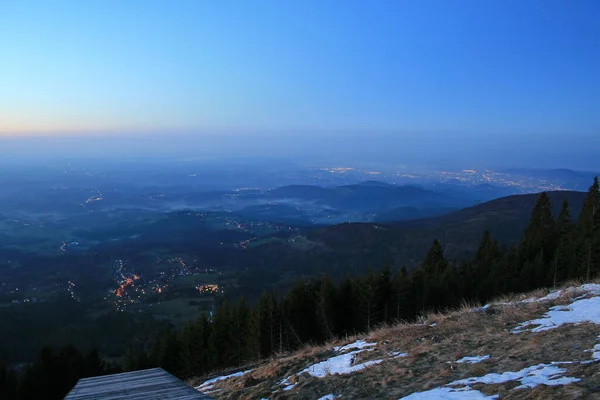 Morgenstunde Den Alpen — Stockfoto