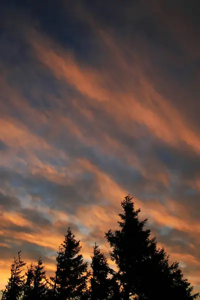 Sonnenaufgang Den Alpen — Stockfoto