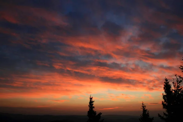 Восход Солнца Альпах — стоковое фото