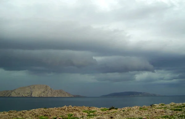 Panorama Makarska Αδριατική Θάλασσα — Φωτογραφία Αρχείου