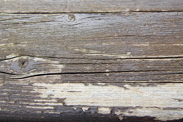 Старая Деревянная Доска Очищена — стоковое фото