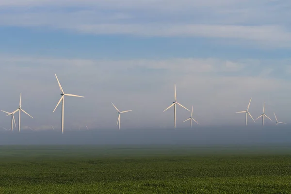 Turbinas Eólicas Energía Eólica — Foto de Stock