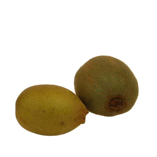 Złote Kiwi Zielone Kiwi Jako Całe Owoce — Zdjęcie stockowe