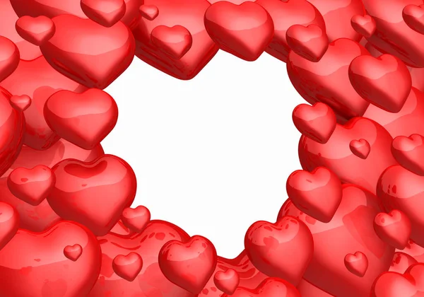 Сердце Горизонтального Сердца — стоковое фото