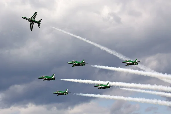 Military Fighter Plane Flight Sky — Stock Photo, Image