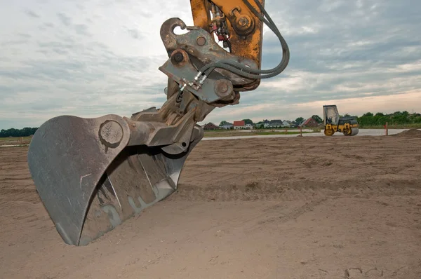 Excavadora Carretera — Foto de Stock