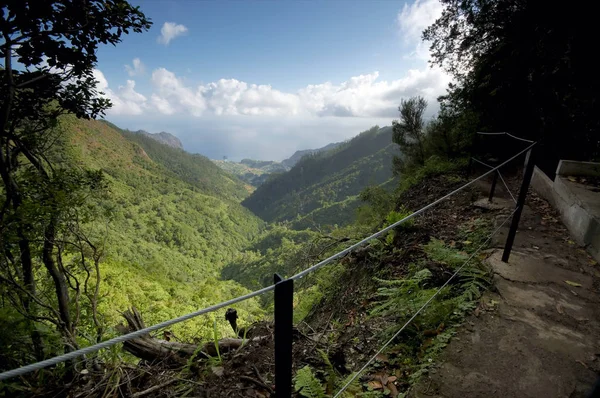 Utsikt Över Levada Från Vandringsled — Stockfoto