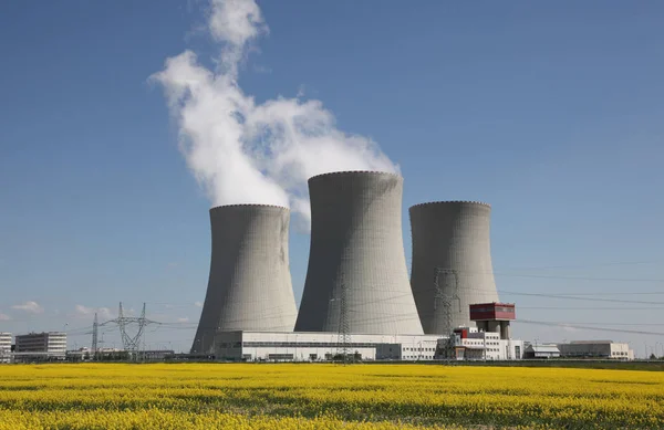 Temelins Kärnkraftverk — Stockfoto
