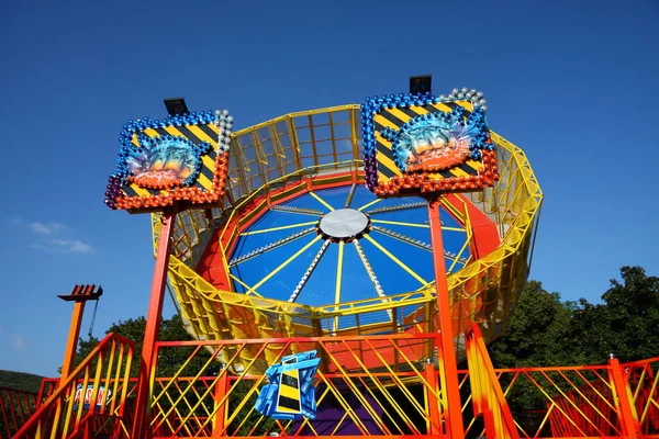 Carrusel Disfrute Parque Atracciones — Foto de Stock