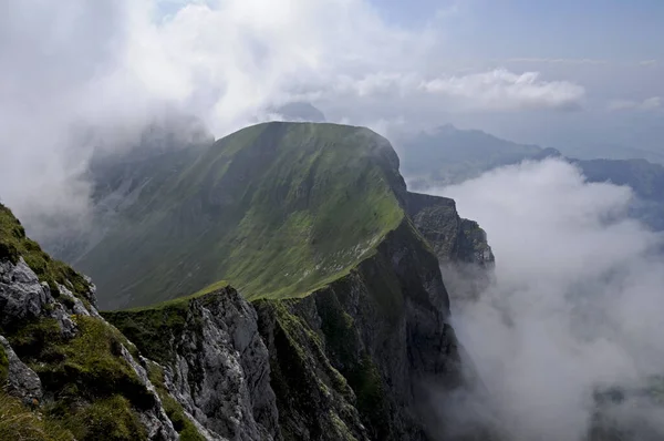 Güzel Doğa Dağ Manzarası Manzarası — Stok fotoğraf