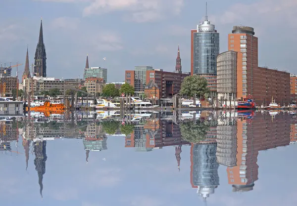 Hamburk Významné Přístavní Město Severním Německu — Stock fotografie