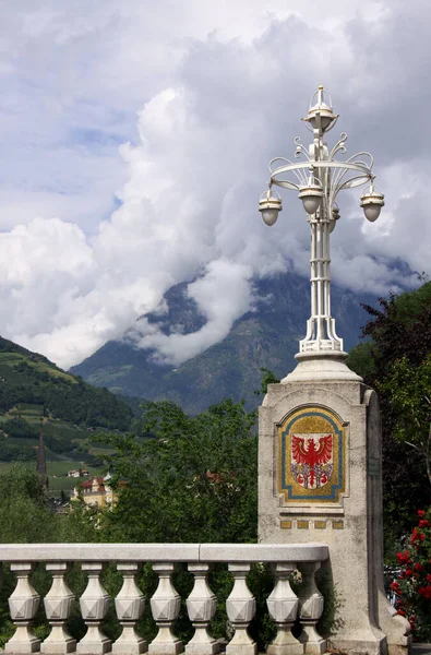 Panorama Jižním Tyrolsku — Stock fotografie