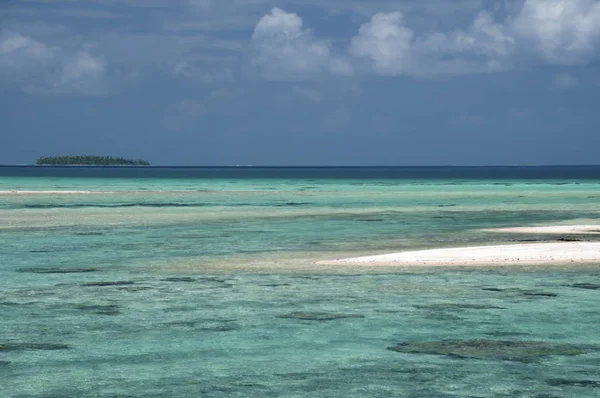 Vista Panorâmica Ilha Foco Seletivo — Fotografia de Stock
