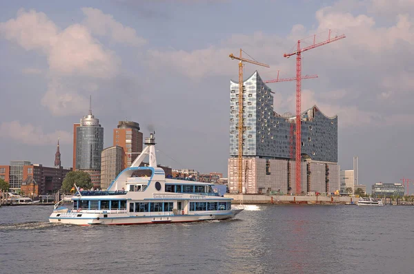 Hamburg Een Grote Havenstad Noord Duitsland — Stockfoto