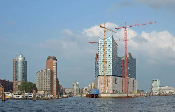 Hamburgo Uma Grande Cidade Portuária Norte Alemanha — Fotografia de Stock