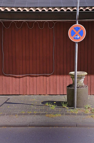 Einn Road Sign Road — Stock Photo, Image