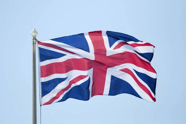 Britse Vlag Bekend Als Union Jack — Stockfoto