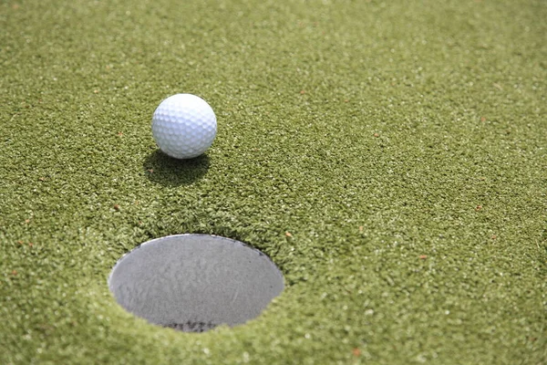 Golf Est Sport Club Ball Dans Lequel Les Joueurs Utilisent — Photo