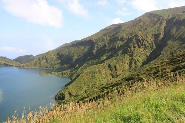 Europe Portugal Azores Sao Miguel Lagoa Fogo Lagos Cráter Lago —  Fotos de Stock