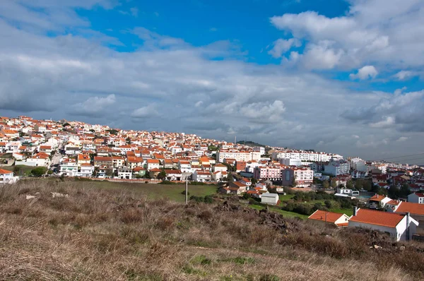 Portugalia Lizbona Miejsce Wypoczynku Dla Turystów Fontanna — Zdjęcie stockowe