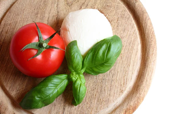 Tomate Mozzarella Albahaca Diferentes Variaciones — Foto de Stock