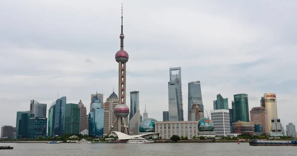 Pudong Shanghai Fotograferad Dagens Konfederation — Stockfoto