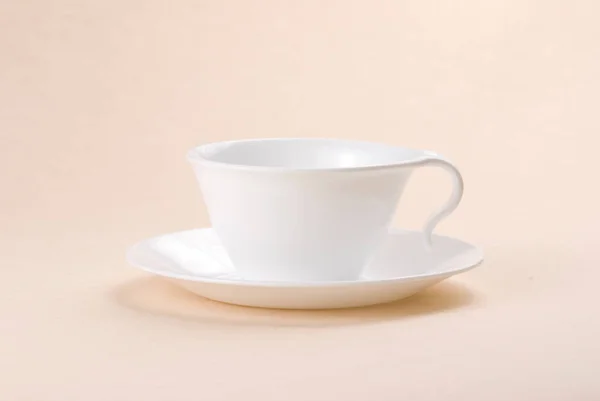 Tasse Céramique Pour Café Thé Avec Fond Lumière Douce — Photo