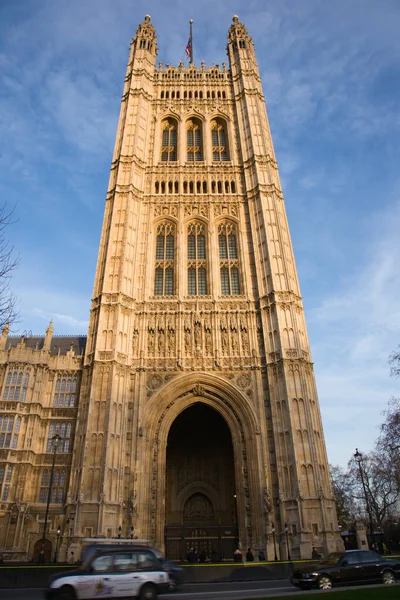 London Victoria Tower Trova Alla Fine Della Camera Dei Lord — Foto Stock