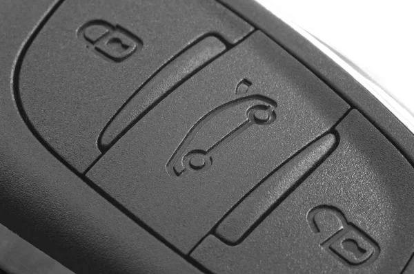 Macro Photograph Remote Control Buttons Car Key — Stock Photo, Image