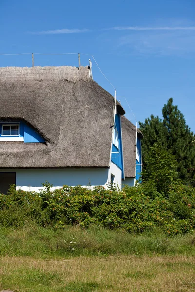 Scenisk Över Sanddyner Selektivt Fokus — Stockfoto