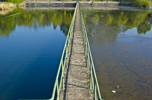 Parte Parque Olga Área Antigo Zeche Osterfeld Oberhausen — Fotografia de Stock