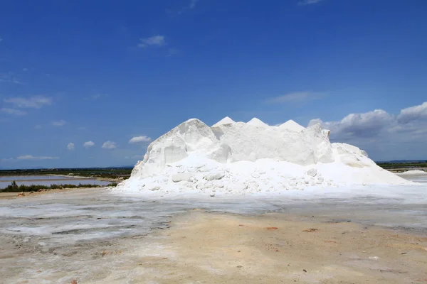 Salt Production Mallorca — Stock Photo, Image