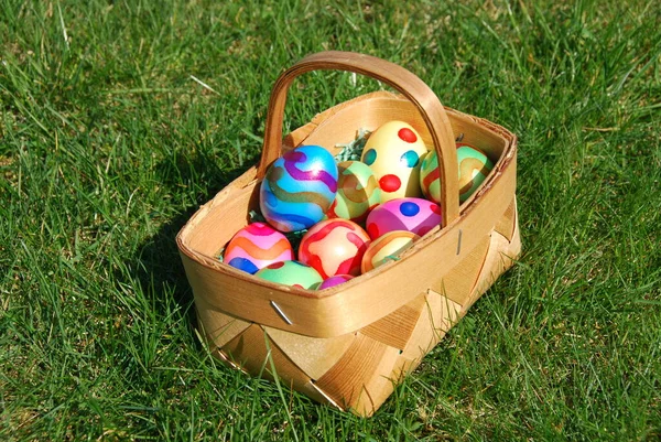 Easter Eggs Holiday Background — Stock Photo, Image