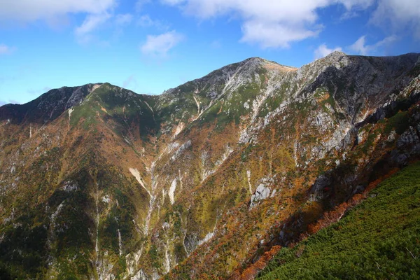 Montanha Outono Japão — Fotografia de Stock