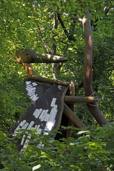 Baumkronenpfad Parque Nacional Hainich — Foto de Stock