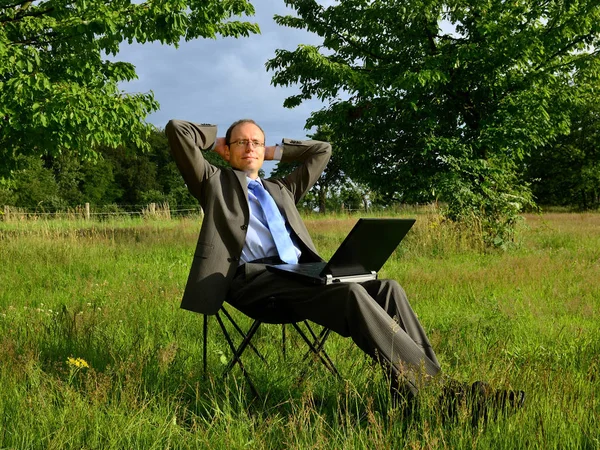 Retrato Hombre Negocios Ropa Casual — Foto de Stock