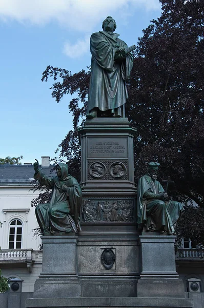 Mirtin Luther Solucanlar Anıtı — Stok fotoğraf