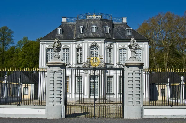 Weergave Van Jacht Lodge Falkenlust Van Paleis Augustusburg Bruehl — Stockfoto