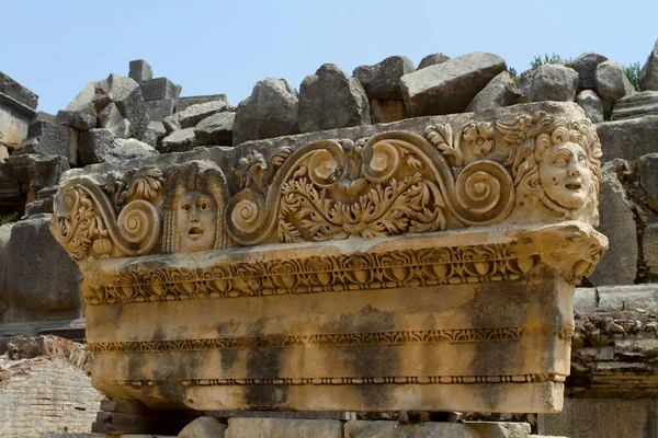 Myra Rock Tombs Turkey — Stock fotografie