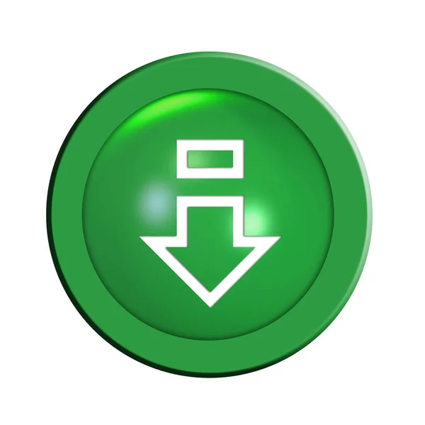 Download Arrow Button Graphic Illustration — Stock Photo, Image
