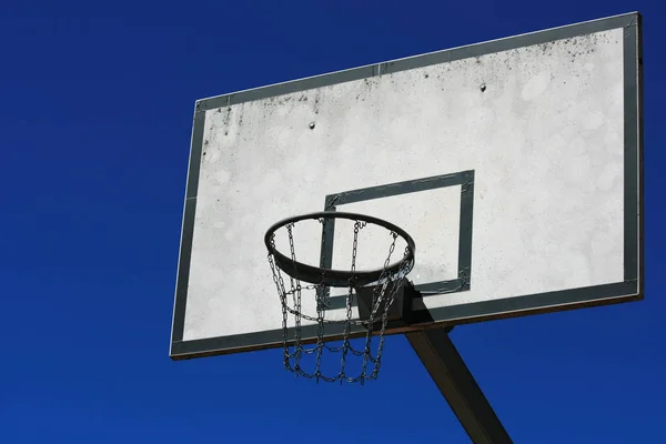 Basketbalový Koš Parku — Stock fotografie