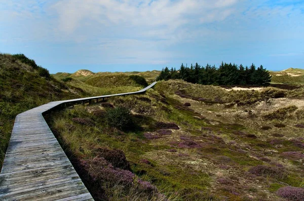 Dune Cielo Sull Isola Amrum Germania — Foto Stock