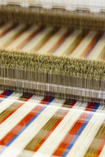 Amostras Tecido Colorido Fundo Textura — Fotografia de Stock