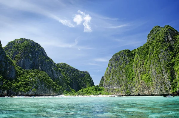 Phi Phi Ilha Paradisíaca Tropical Sul Tailândia — Fotografia de Stock