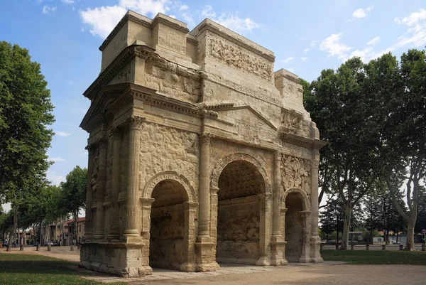 Orange Arc Triomphe — Stock Photo, Image