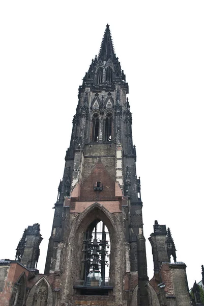 Nicolai Denkmal Hamburg — Stockfoto