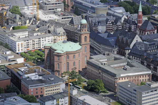 Paulskirche Und Römer Frankfurt — Stockfoto