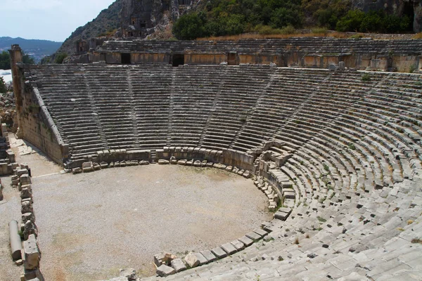 Myra Rock Tombs Turkey — Stock Photo, Image